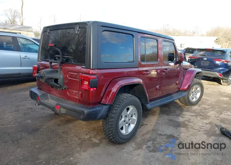 2021 Jeep Wrangler Unlimited High Altitude 4X4 из США, поврежденный, VIN 1C4HJXEN3MW638792